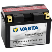 АККУМУЛЯТОР VARTA POWERSPORTS AGM TTZ14S-4 / TTZ14S-BS (11 А·ч) 511902023