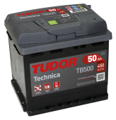 Аккумулятор Tudor Technica TB500 (50 А/ч), 450A R+