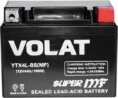Аккумулятор VOLAT YTX4L-BS 4 A/h (50A)