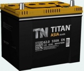 Аккумулятор Titan Asia 62A/h 550A R+