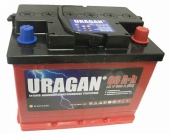 Аккумулятор Uragan (60 A/h), 500A R+