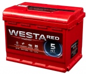 Аккумулятор WESTA RED 6СТ-63 63 Ah, 650A L+