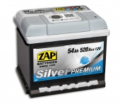Аккумулятор Zap Silver Premium 554 45 ( 54 A/h ), 520A