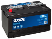 АККУМУЛЯТОР EXIDE EXCELL EB788 (78 A/H) 850 A L+