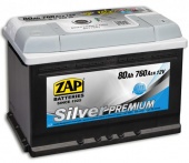 Аккумулятор Zap Silver Premium 570 25 (70 A/h), 680A R+