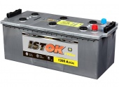 Аккумулятор ISTOK 6СТ-190 узкая 190 Ah, 1200A R+