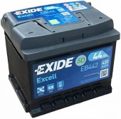 АККУМУЛЯТОР EXIDE EXCELL EB442 (44 A/H) 420 A R+