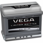 Аккумулятор Vega 6СТ-50 е (65 A/h), 640A R+