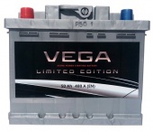 Аккумулятор Vega 6СТ-50 е (50 A/h), 480A R+
