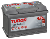 Аккумулятор Tudor High Tech TA722 (72 А/ч), 720A R+