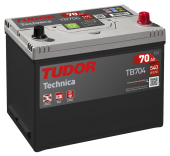 Аккумулятор Tudor Technica TB704 (70 А/ч), 540A R+