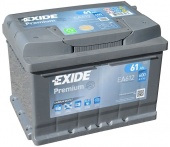 Аккумулятор Exide Premium EA612 (61 А/ч), 600A