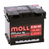 Аккумулятор MOLL M3+ 12V 46 Ah R (46 А/ч, 420 А)