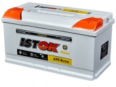 Аккумулятор ISTOK 6СТ-90 90 Ah, 670A R+