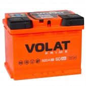 АККУМУЛЯТОР VOLAT PRIME (60 A/H) 600 A R+