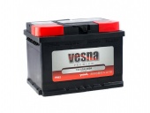 Аккумулятор VESNA Premium (62 a/h) 600A R+