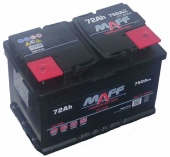 Аккумулятор MAFF Premium (72 А/ч), 750А R+