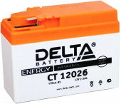 АККУМУЛЯТОР DELTA CT 12026 YTX4A-BS (2,5 A/H) 45 A R+
