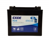 АККУМУЛЯТОР EXIDE ETX12-BS (10 A/H) 150 A L+