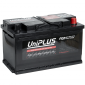 АККУМУЛЯТОР UniPLUS AGM (80 A/H) 800 A R+