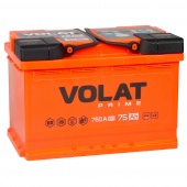 АККУМУЛЯТОР VOLAT PRIME (75 A/H) 760 A R+