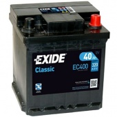АККУМУЛЯТОР EXIDE CLASSIC EC400 (40 A/H) 320 A R+
