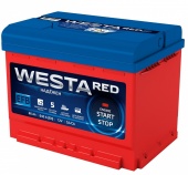 Аккумулятор WESTA RED EFB 6СТ-60 60 Ah, 620 A L+