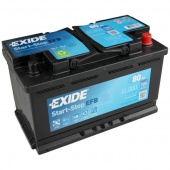 Аккумулятор EXIDE Start-Stop EFB EL800 (80А/ч) 720A