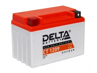 АККУМУЛЯТОР DELTA CT 1209 YTX9-BS (9 A/H) 135 A L+