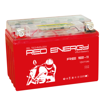 АККУМУЛЯТОР RED ENERGY RE 1211 (11 A/H) 220 A L+